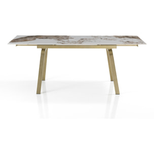 Tomasucci Table extensible TRUST ONICE GOLD