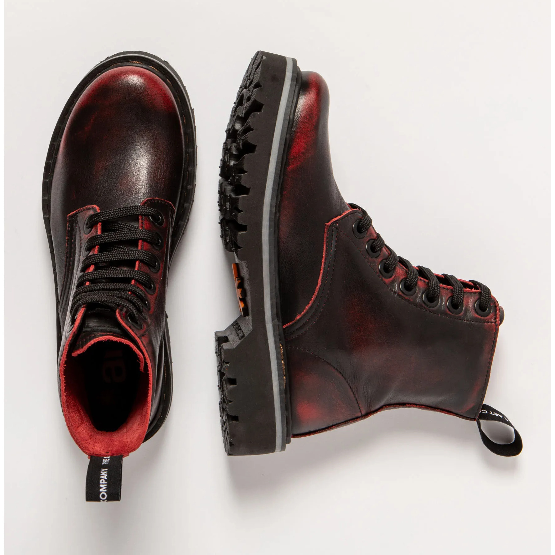 Botines 1166 ASPORT SCARLET / MARINA color Scarlet