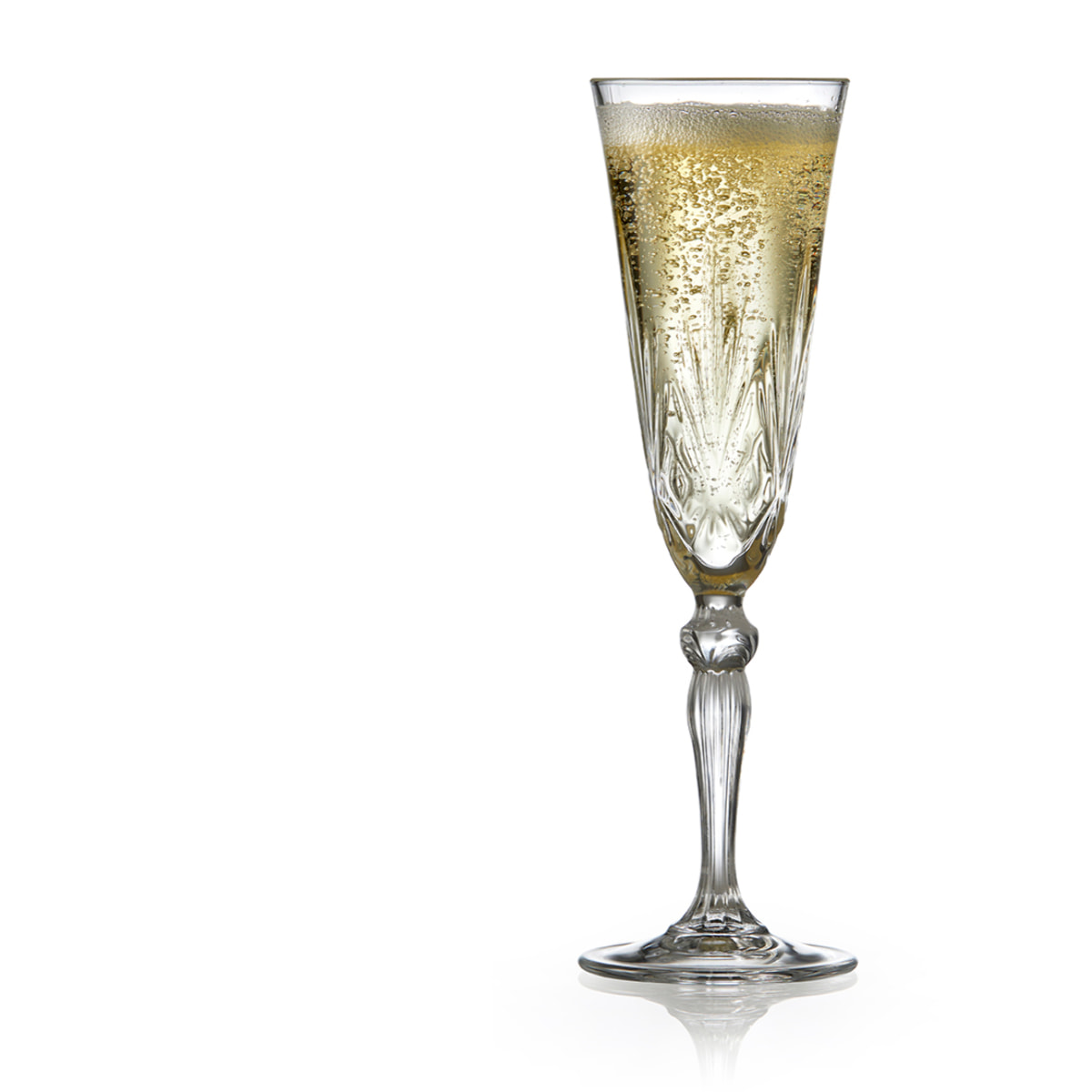 Set de 4 flûtes à champagne Melodia 16cl