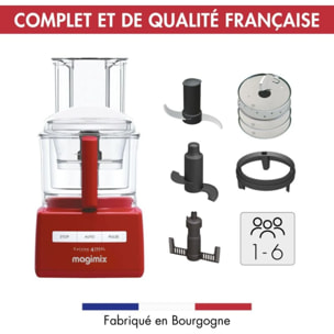 Robot multifonction MAGIMIX CS 4200 XL 18474F Rouge