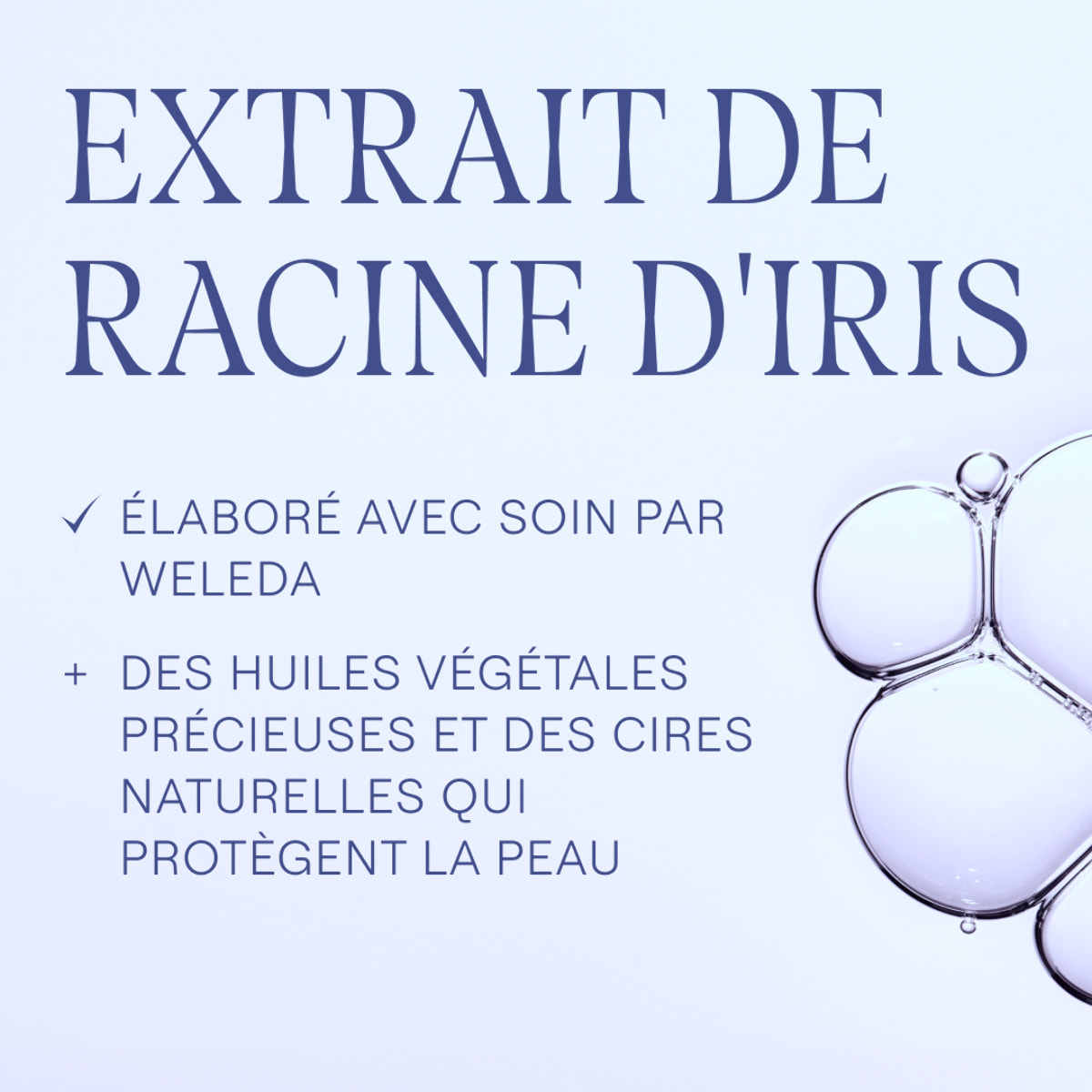 WELEDA - Duo Fluide Hydratant Iris - Peaux normales à mixtes - Régule l'équilibre hydrolipidique - Certifié Natrue**- Tube 30 ml  x 2