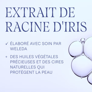 WELEDA - Duo Fluide Hydratant Iris - Peaux normales à mixtes - Régule l'équilibre hydrolipidique - Certifié Natrue**- Tube 30 ml  x 2