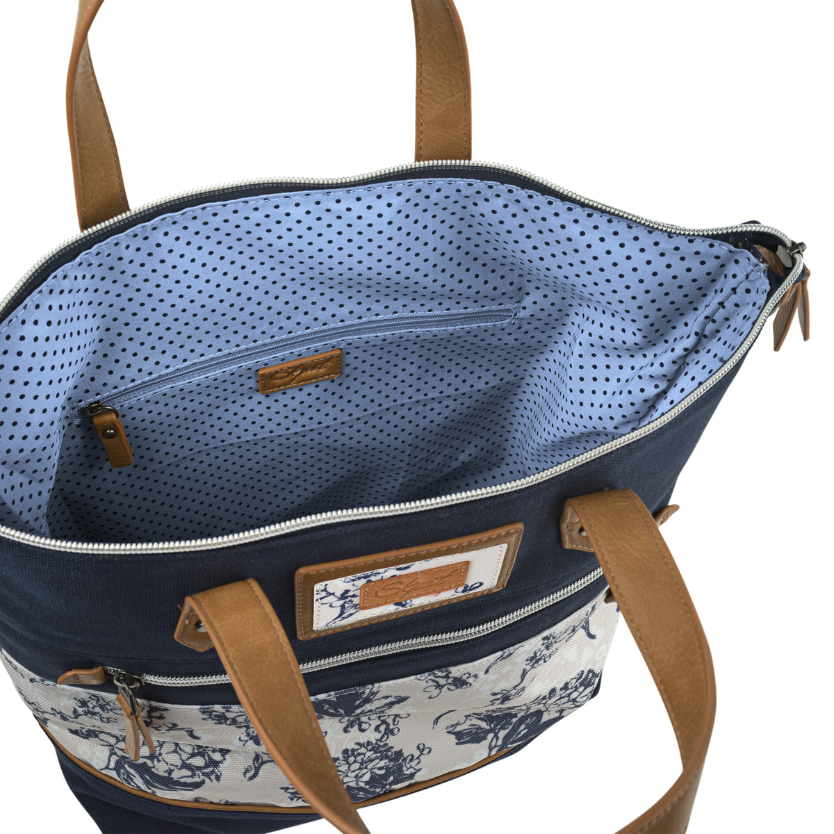 Bolso Shopper-Tote Skpat Berkeley Azul Marino