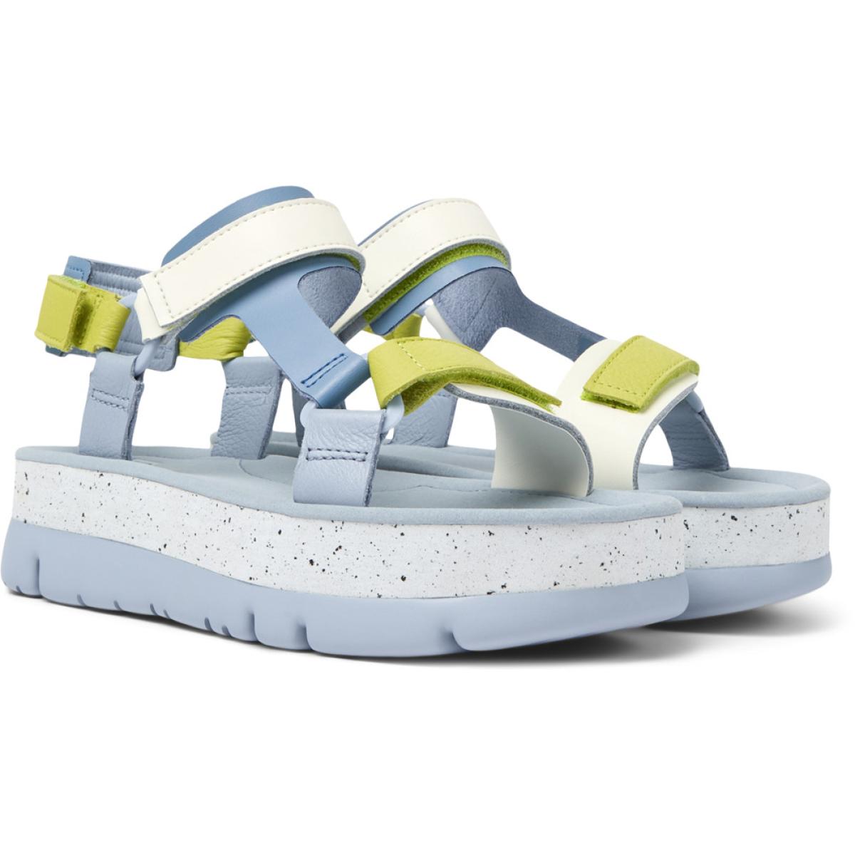 CAMPER Oruga Up - Sandalias Azul Mujer