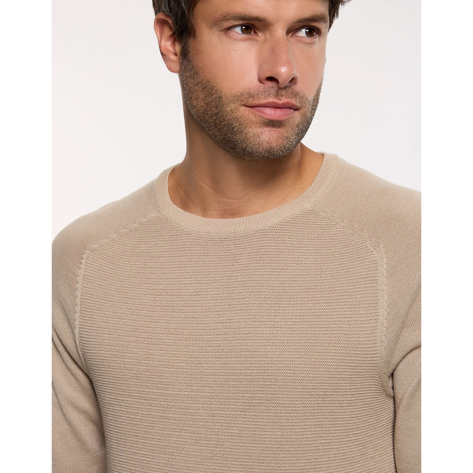 Jersey Manga Larga Taupé - Nusti