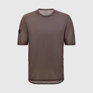 Delta Line Tech T-shirt - Cioccolato