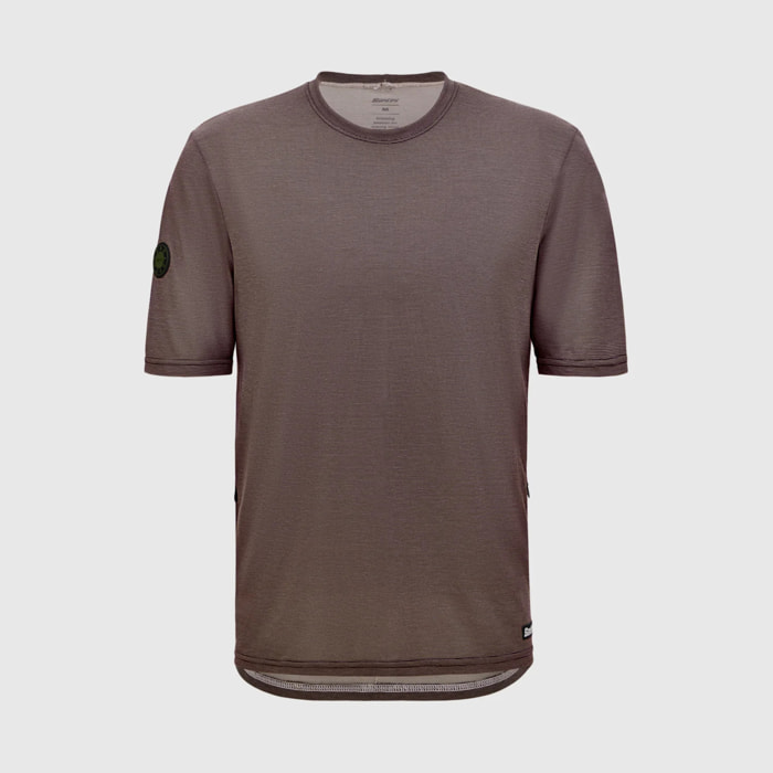 Delta Line Tech T-shirt - Cioccolato