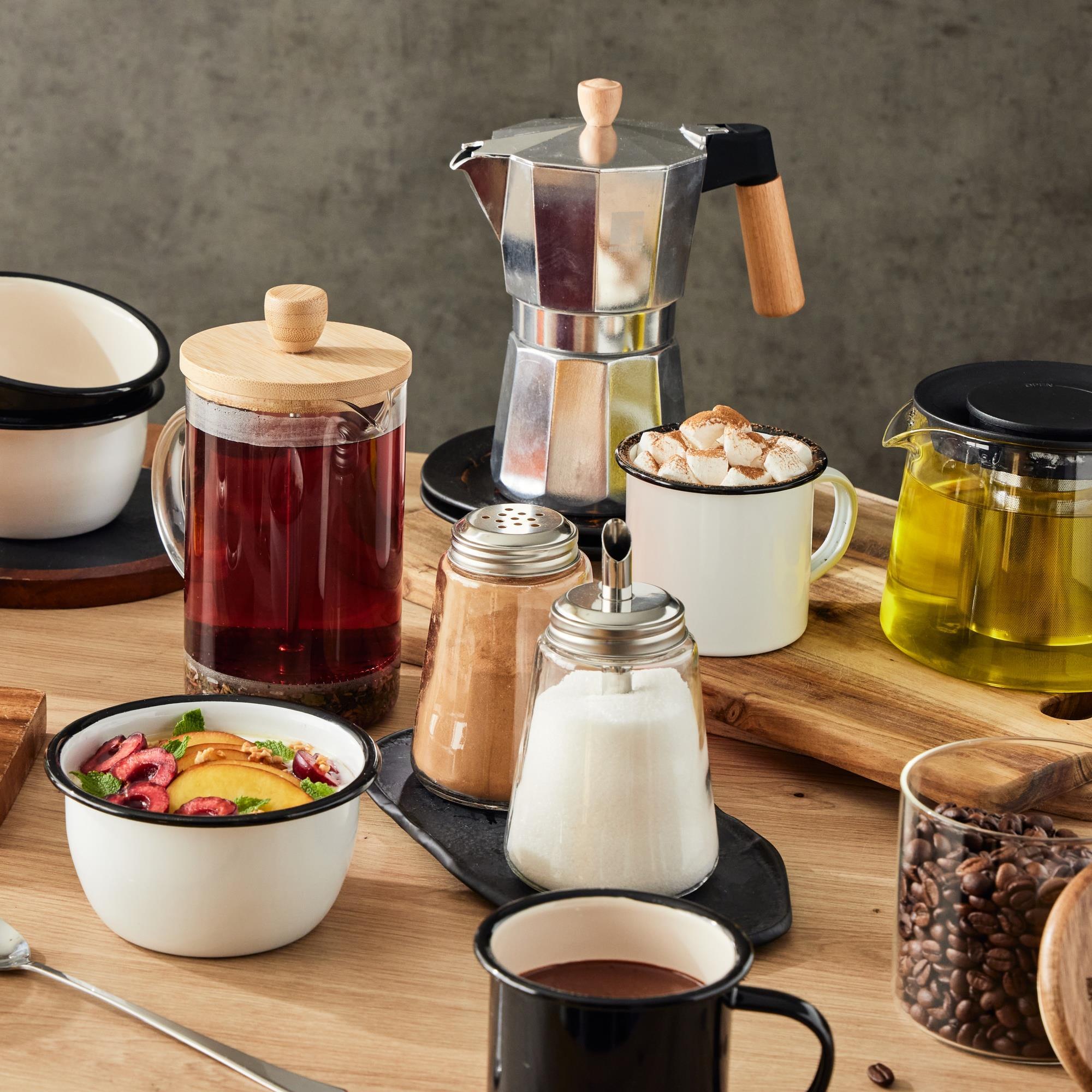 Juego de 2 Azucareros de cristal de 350ml LOVERS Bergner