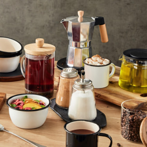 Juego de 2 Azucareros de cristal de 350ml LOVERS Bergner