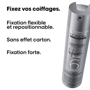 Tecni.art Infinium Pure Fort - Laque Fixation Forte Tenue Longue Durée 300 ml