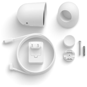 Caméra de surveillance PHILIPS HUE SECURE blanche 2K