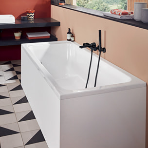 Baignoire droite VILLEROY ET BOCH Architectura acrylique avec pieds