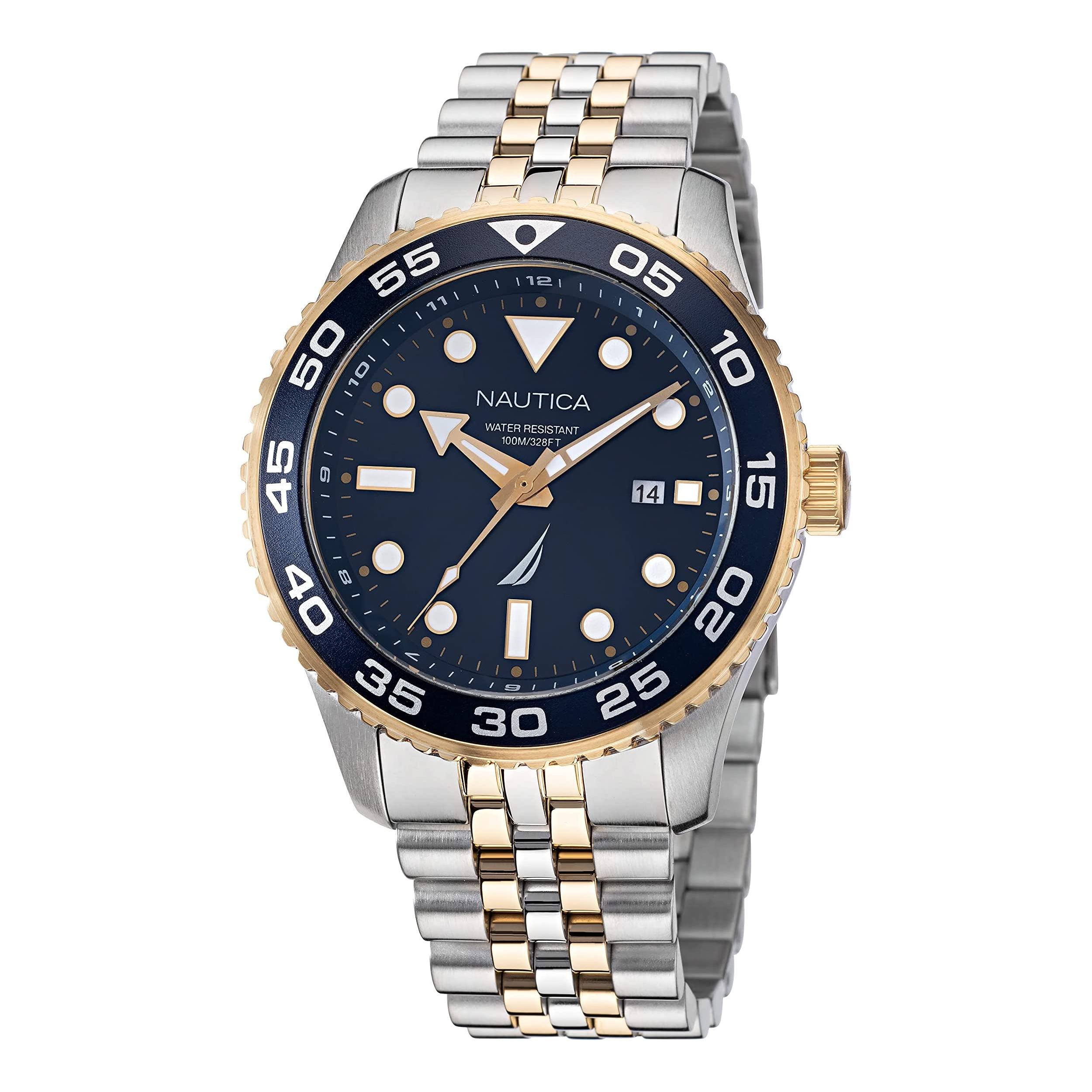 Orologio Nautica PACIFIC BEACH Acciaio Bicolore