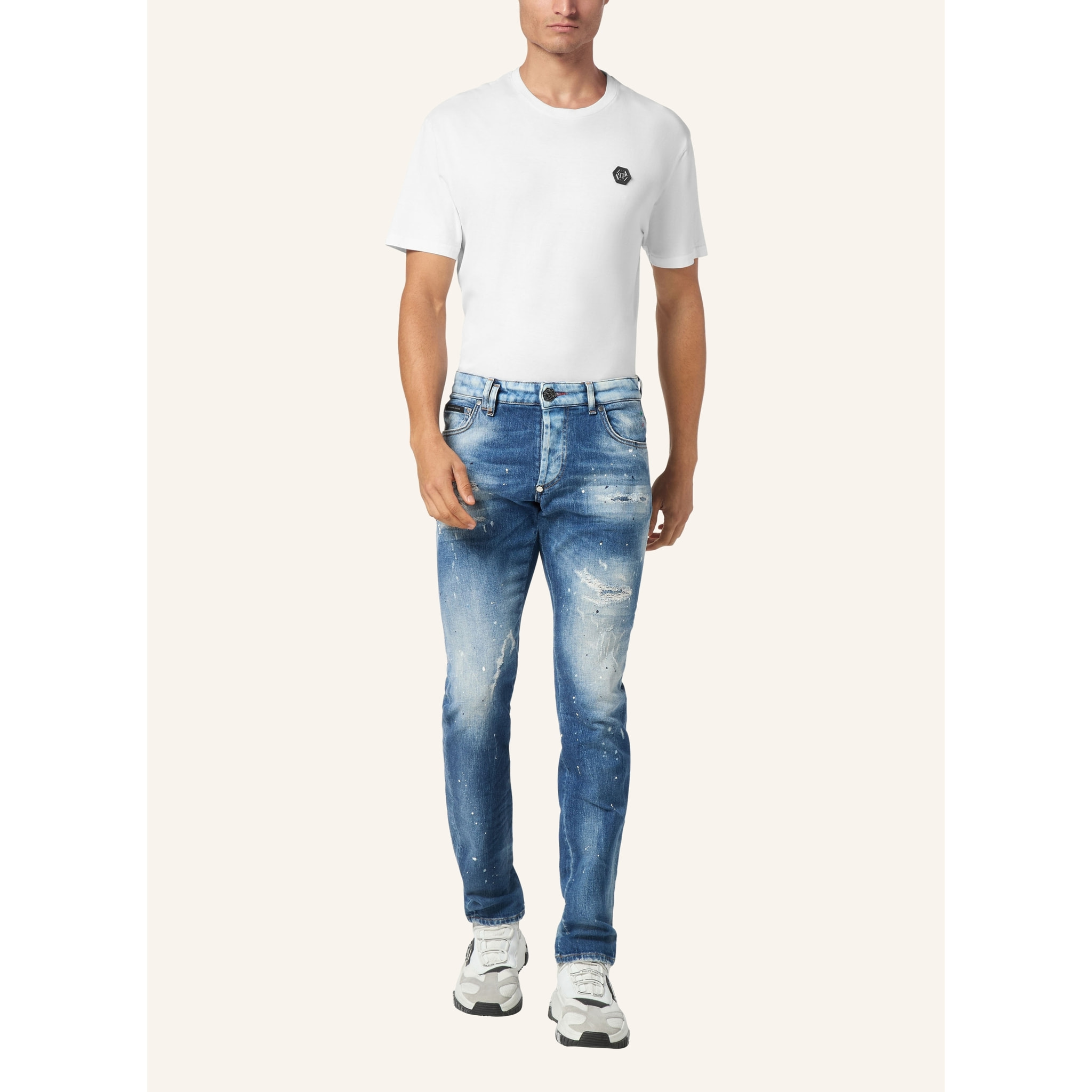 PHILIPP PLEIN Jeans Straight Cut SMILE