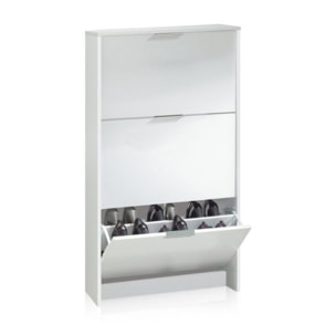 Zapatero Remi de 3 puertas Blanco