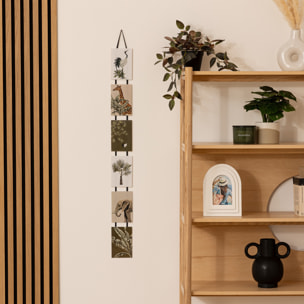 Pêle-mêle "Gabor" corde 6 photos H110cm