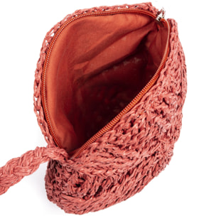 Zungri bolso bandolera mujer de Rafia.