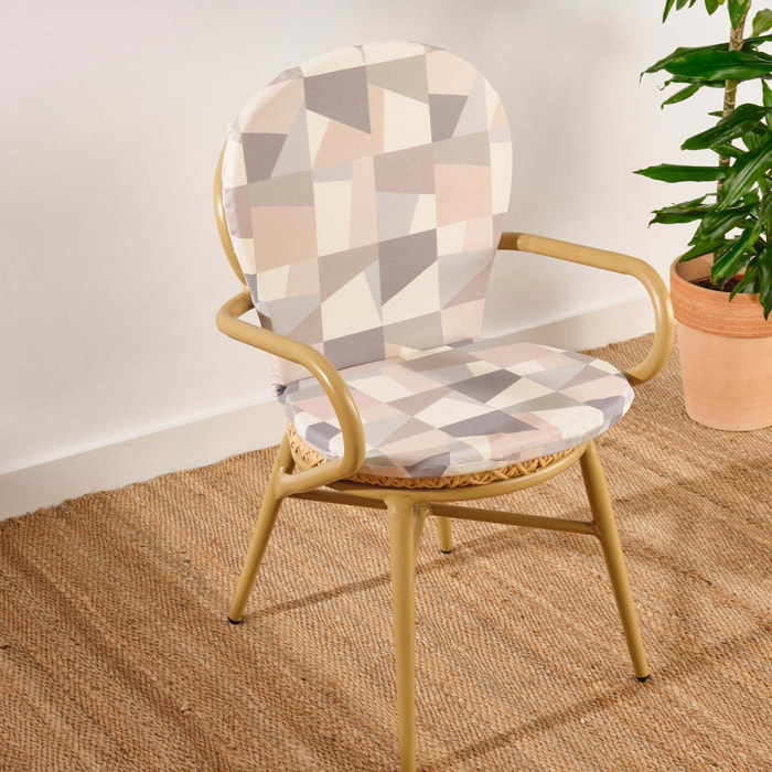 Coussin pour chaise d'extérieur Natacha Soft 1 48x90 cm