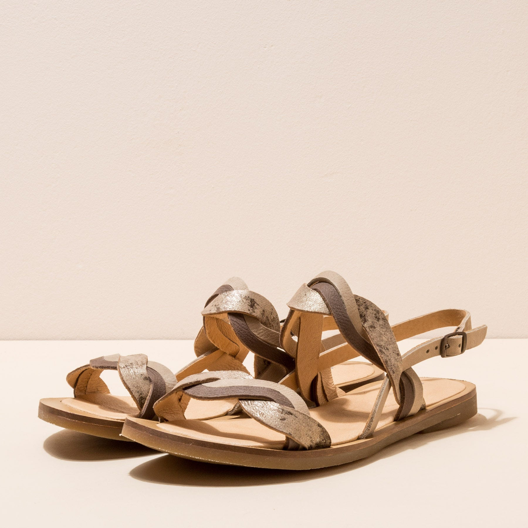 Sandalias N5188 FANTASY TAUPE / TULIP color Taupe