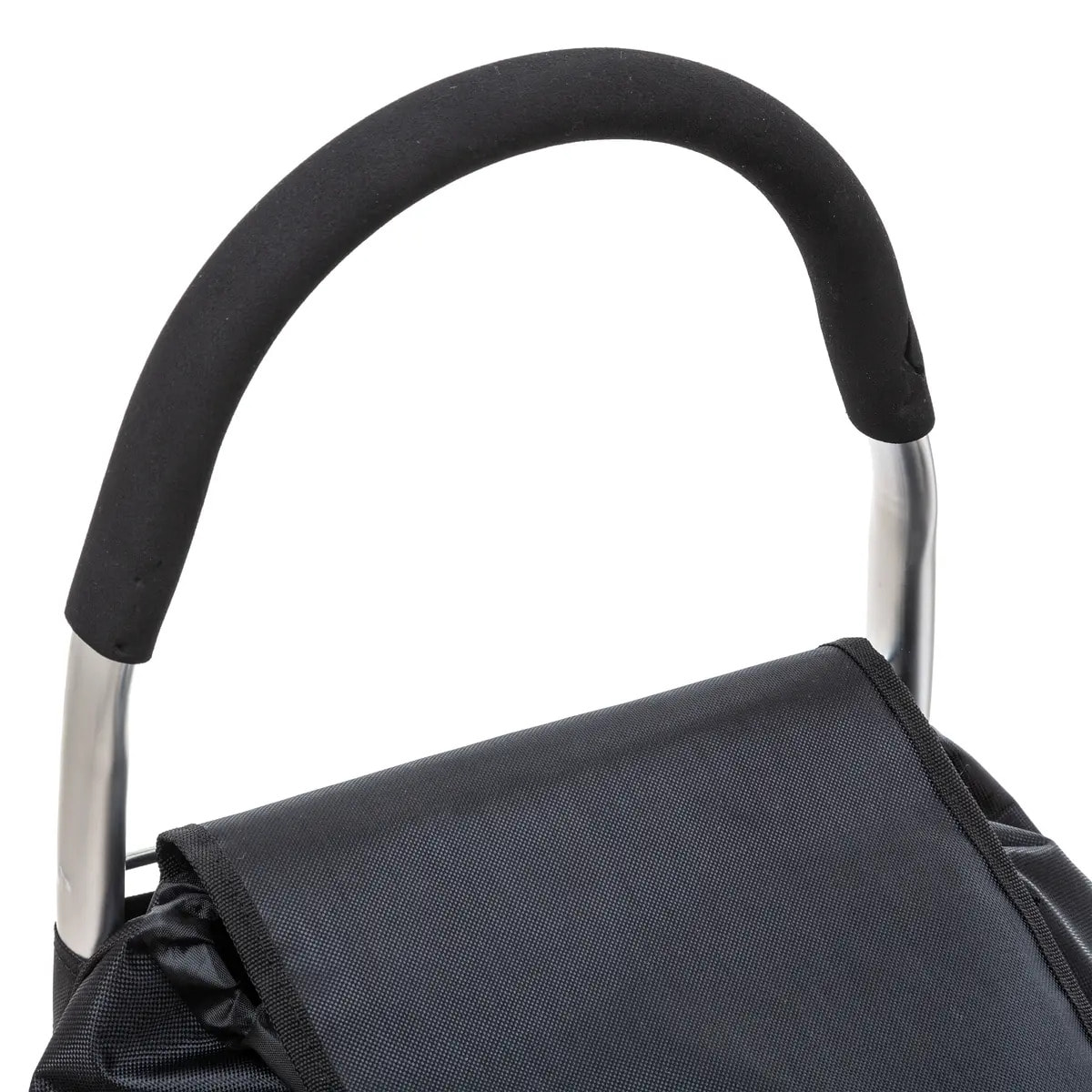 Chariot de course pliable 2 roues "Modern Color" noir