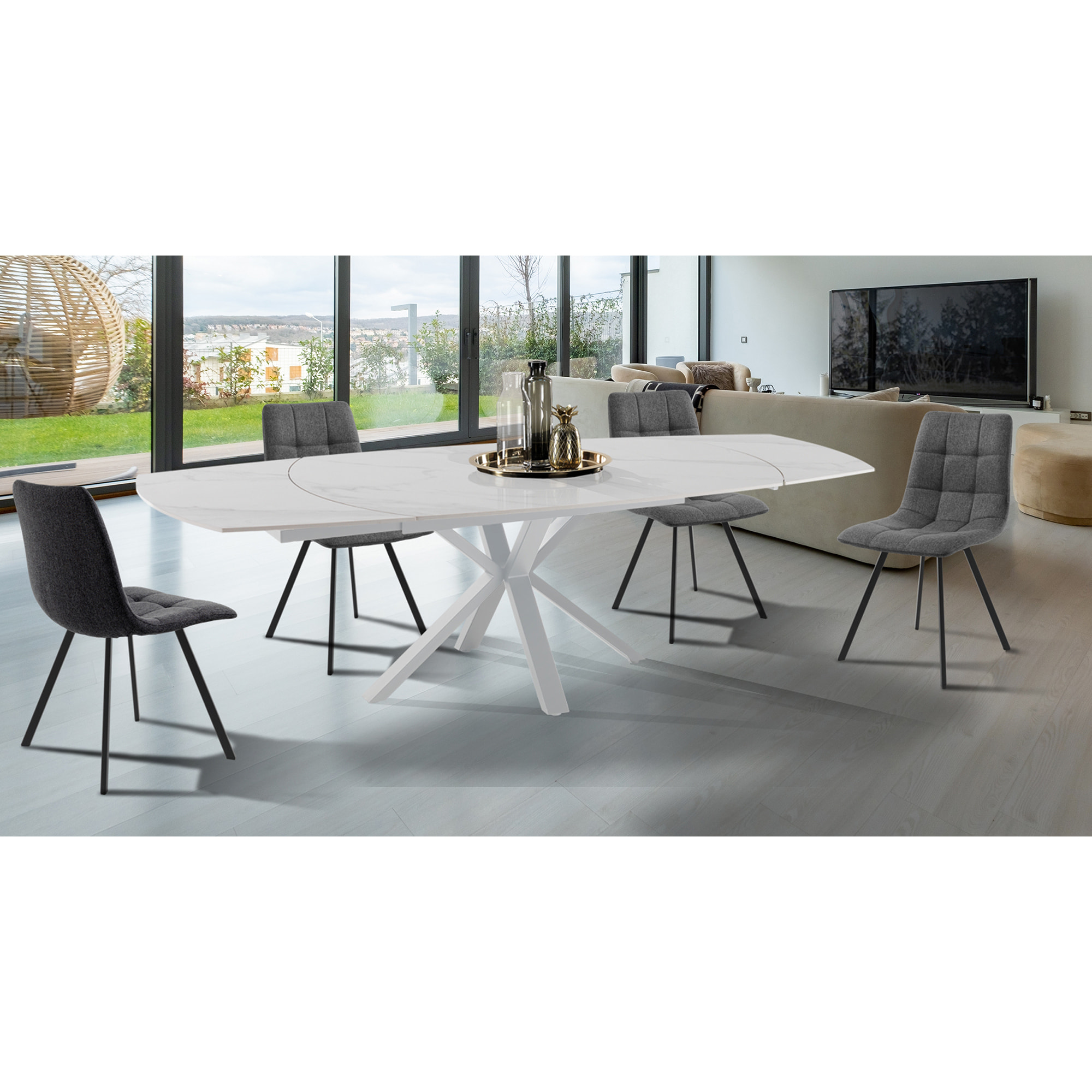 ORESTELUCHETTA Tavolo allungabile SCRANTON 4