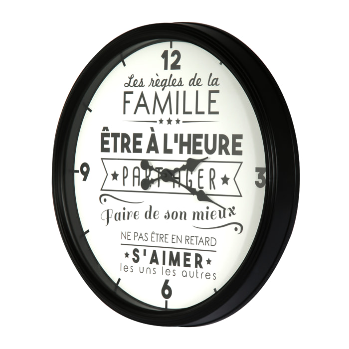 Horloge La Vie En Famille