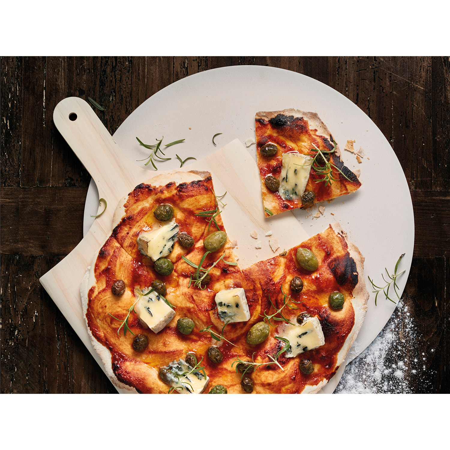 Pierre à pizza