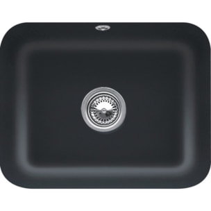 Evier 1 bac Villeroy et Boch Cisterna 60C Pure Black CeramicPlus