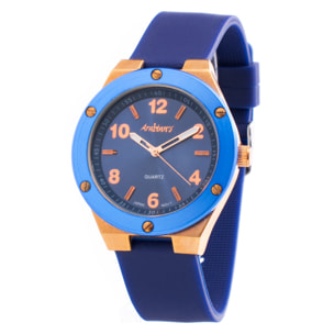 Reloj Arabians HBP2175A Unisex Analogico Cuarzo con Correa de Caucho