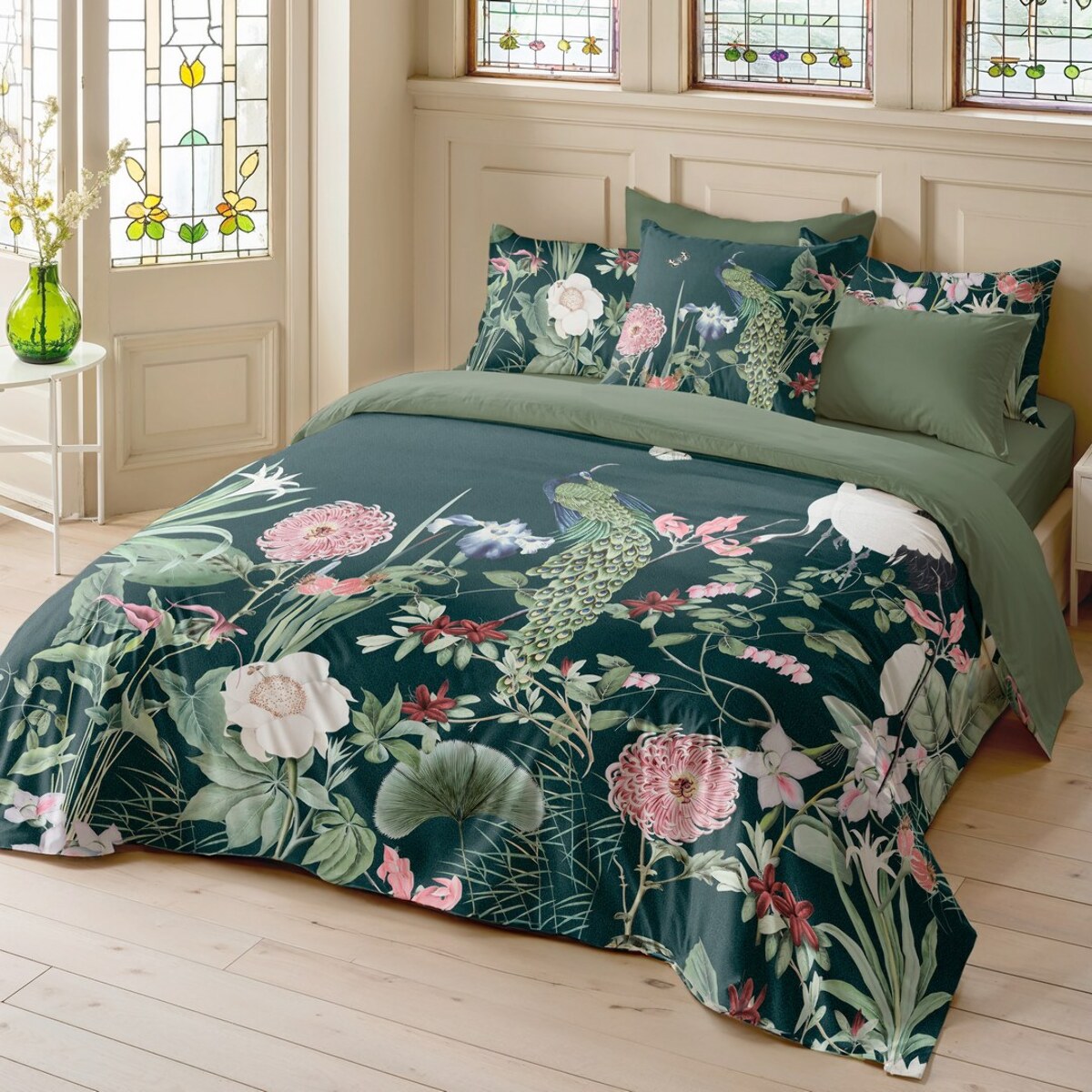 Housse de couette bandai vert