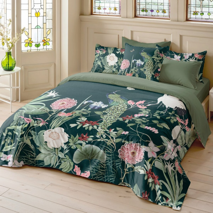 Housse de couette bandai vert
