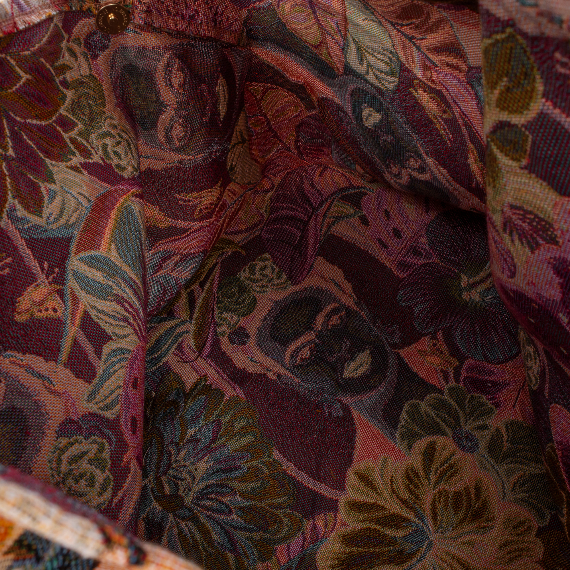 Banzi borsa Shopper in cotone, con manico in pelle. Design esclusivo.