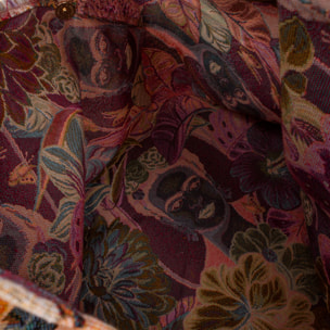 Banzi borsa Shopper in cotone, con manico in pelle. Design esclusivo.