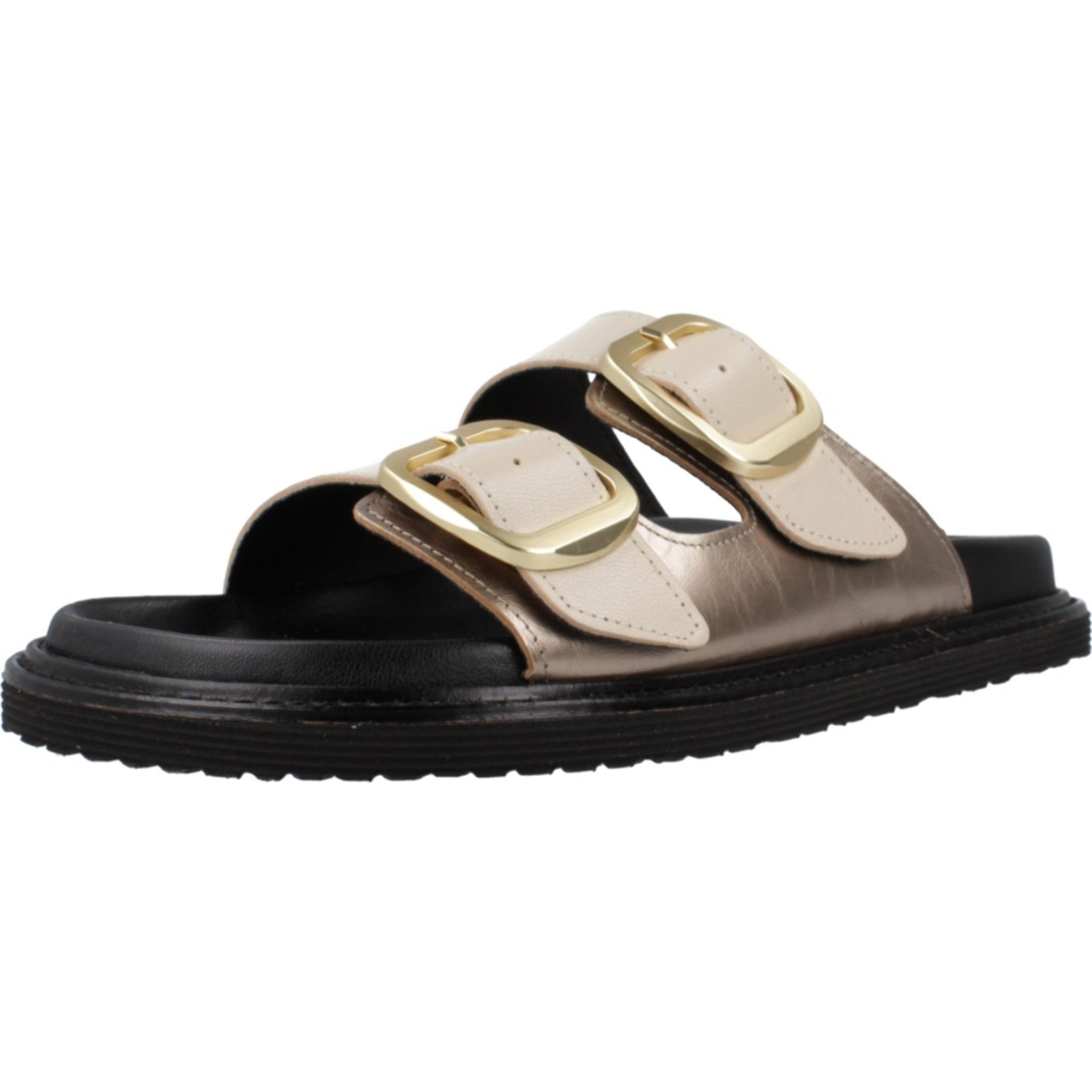 SANDALIAS YELLOW BUCKLE