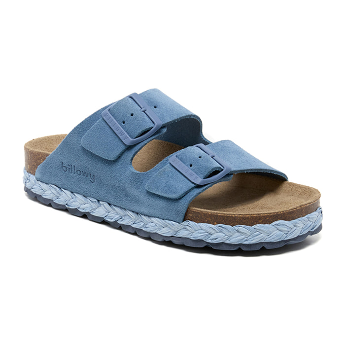 SANDALO CON ZEPPA BILLOWY BLU