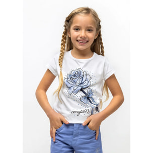 Conguitos - T-shirt casual a maniche corte stampata