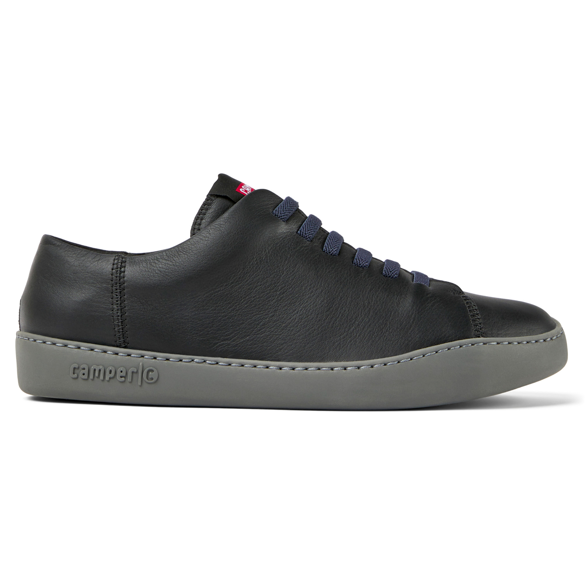 Sneakers - CAMPER Peu Touring - Nero - Pelle liscia