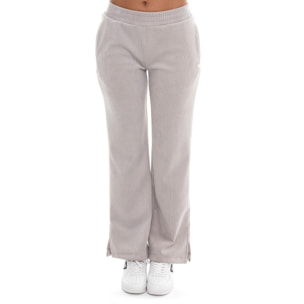 Pantalones palazzo de terciopelo a rayas para mujer Leone 1947 Glam Winter