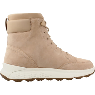 Botines Mujer de la marca GEOX  modelo D6626B 02211 D SPHERICA MARRON CLARO