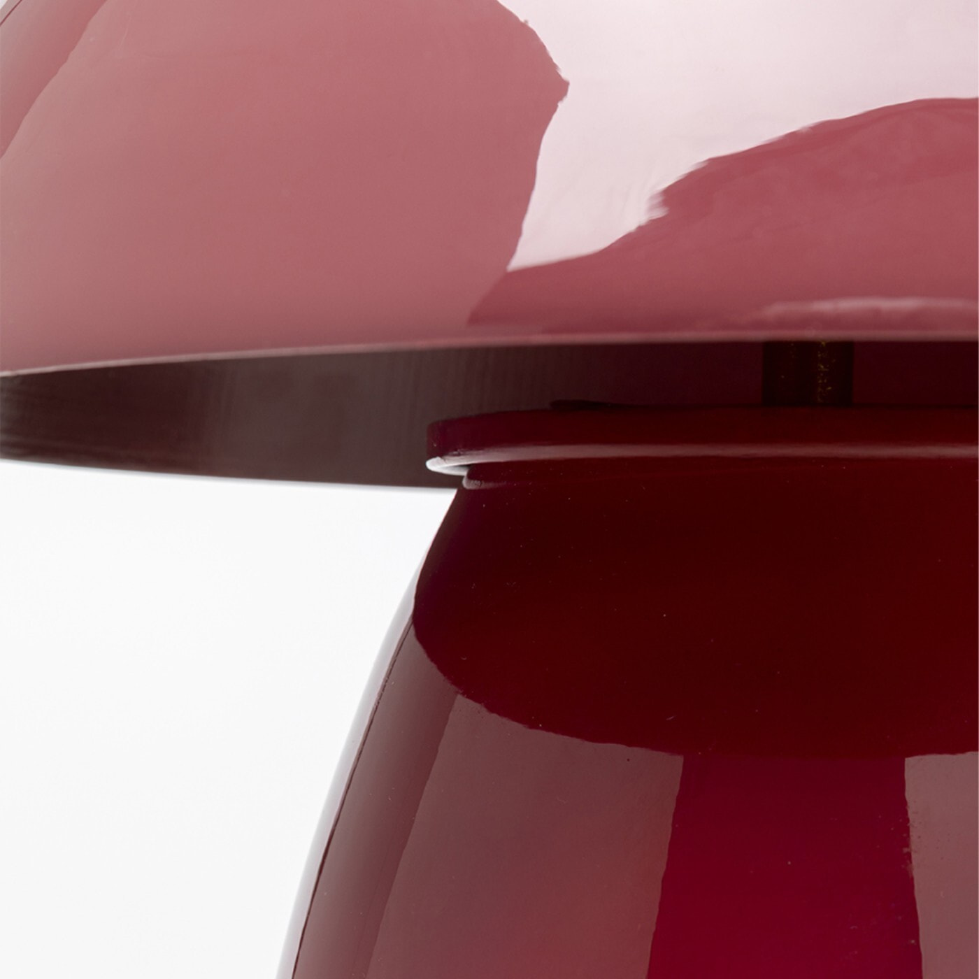 Lampe Fungo 37cm framboise Kare Design
