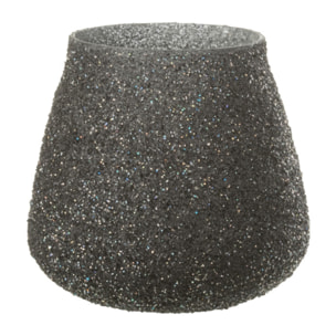 J-Line photophore Pailettes - verre- mauve - small - 2 pcs