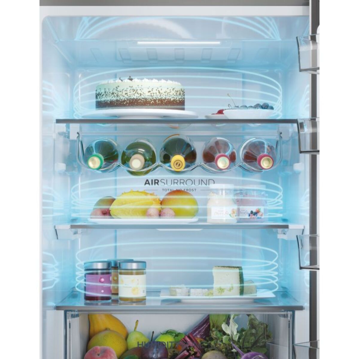 Réfrigérateur combiné HAIER HTW5618CNMG