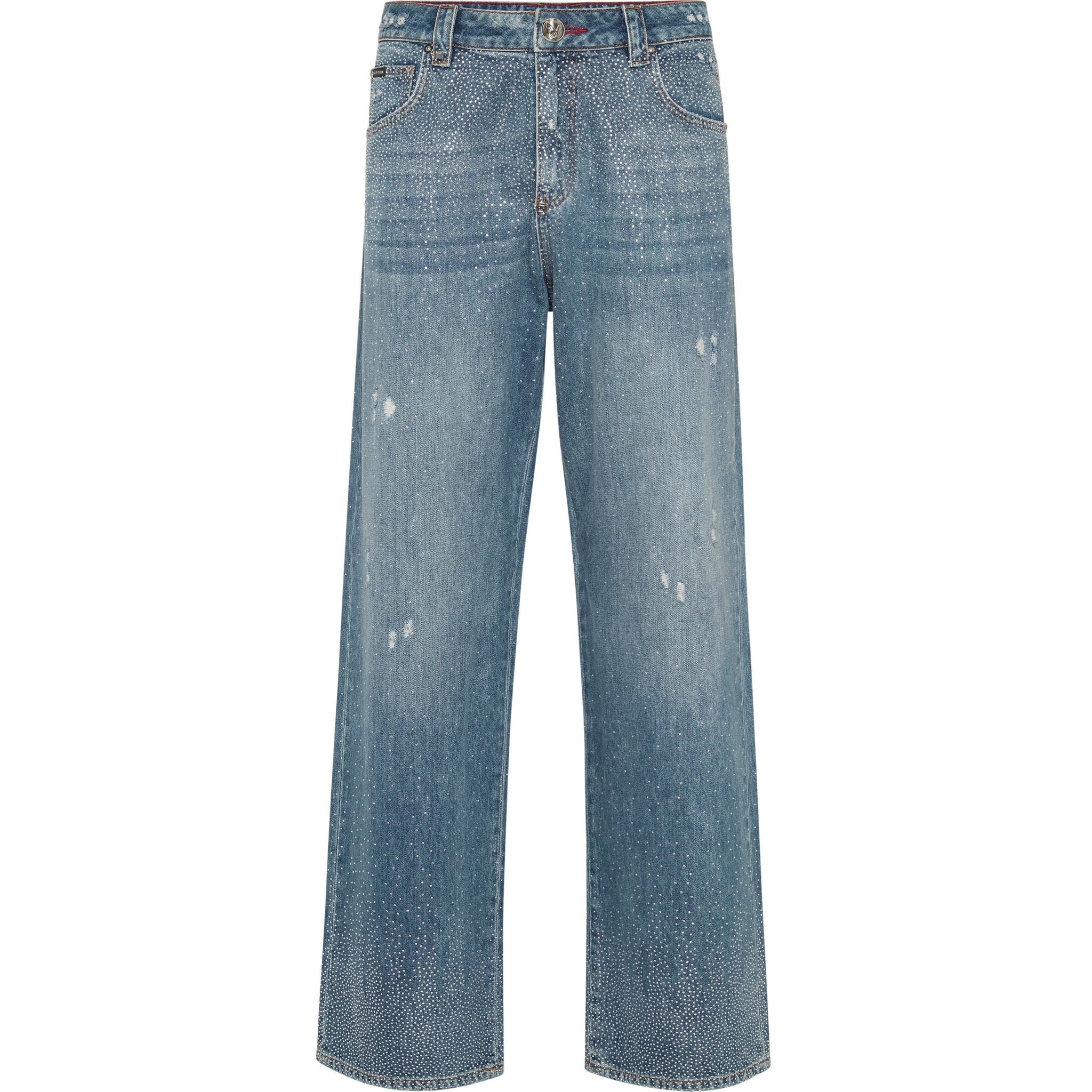 PHILIPP PLEIN Denim Shorts