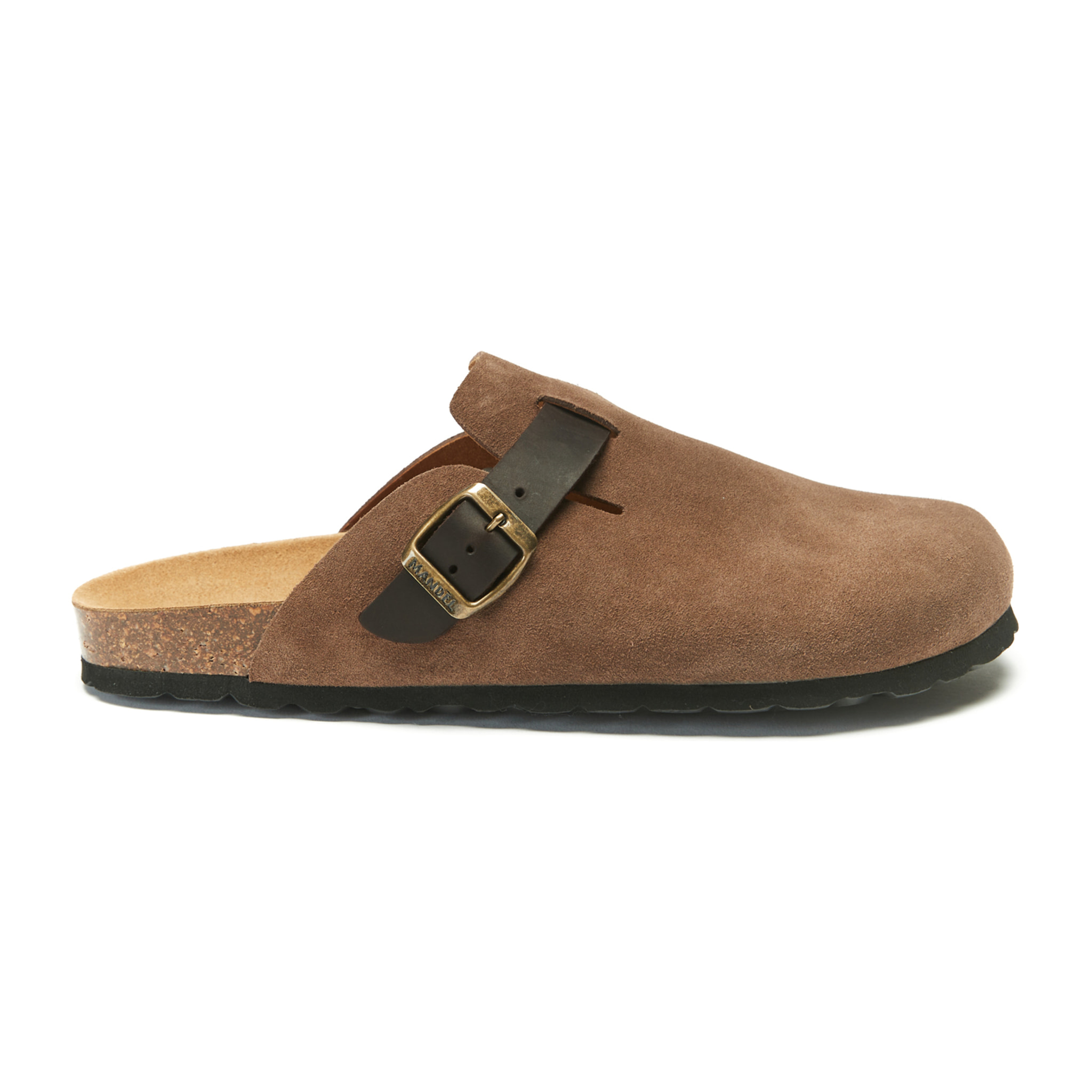 Sabot Mandèl Suede Marroncino