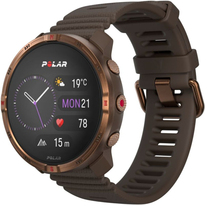 Montre sport POLAR Grit X2 Maron S-L