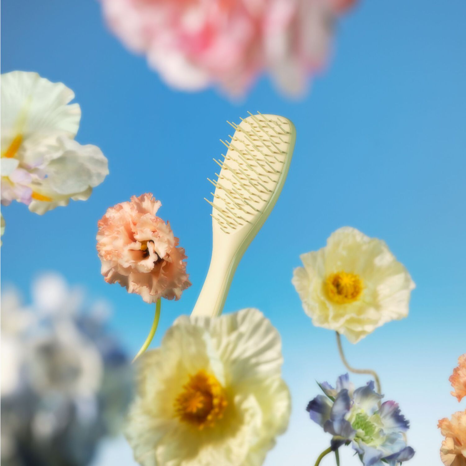 The Ultimate Detangler Extra Gentle - Brosse à Cheveux Chamomile Yellow
