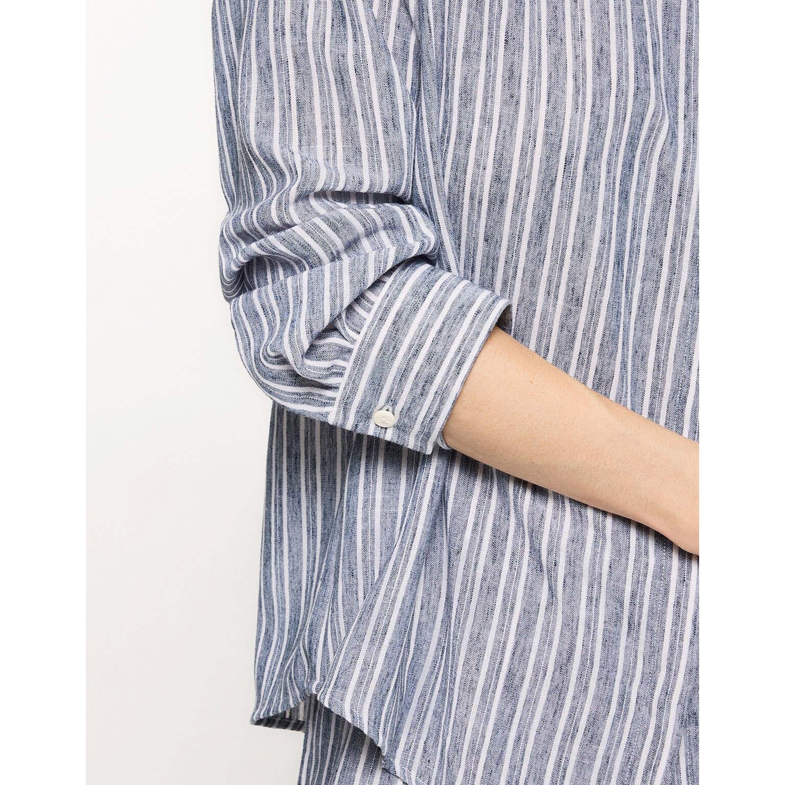 Blusa Manga Larga Azul - Bitania