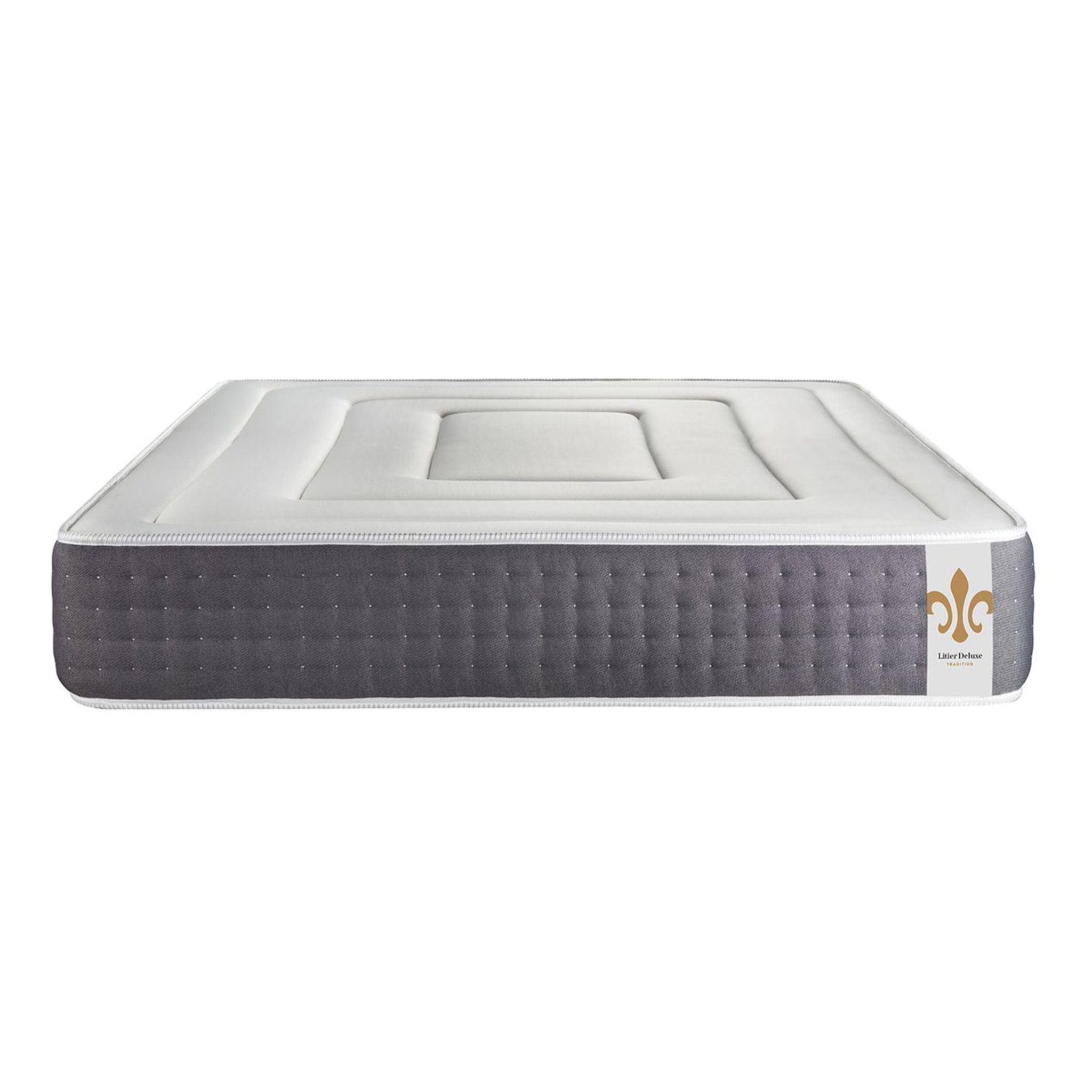 Matelas Vingt-Six - 26cm - Ressorts ensachés et mémoire de forme - Confort hôtelier - Soutien point par point