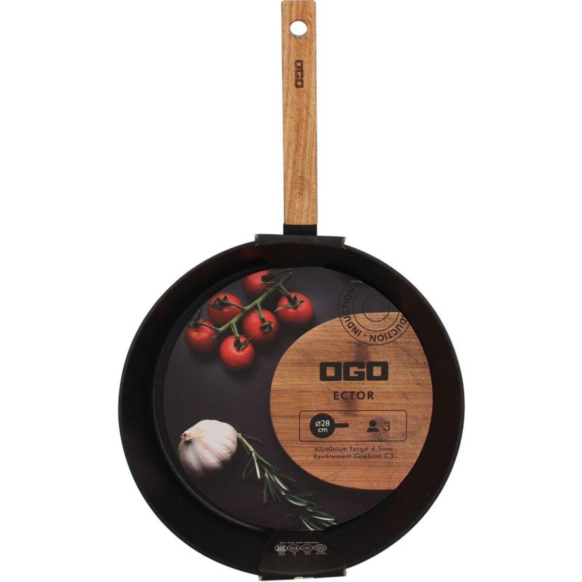 Poêle OGO LIVING 28cm Ector