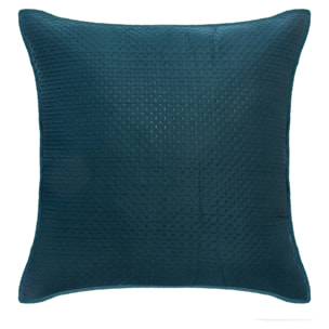 Dessus de lit 2 taies "Dolce" bleu 260x240cm